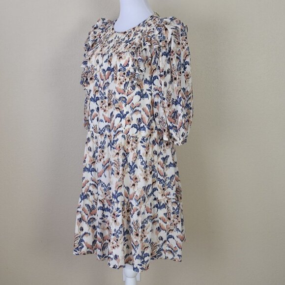 Good Hart Matilda Jane Perennial Florals Ruffled Dress NEW Small - Picture 3 of 9